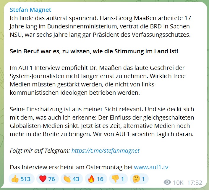 Ist AUF1/Stefan Magnet ein Limited Hangout und Narrativkontrolleur?