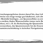 Quantenbiologie: Die unscharfe Verbindung zwischen Quantenmechanik und lebenden Dingen – Dr. Arturo Robertazzi Quantenbiologie: Die unscharfe Verbindung zwischen Quantenmechanik und lebenden Dingen – Dr. Arturo Robertazzi