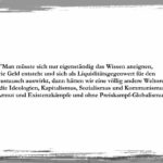 Gewissensbisse, Geldsystem, Rechtstaat und Demokratie – Georg Bender