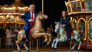 Leonardo_Lightning_XL_Donald_Trump_and_Kamala_Harris_are_ridin_2