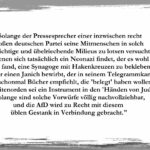 Short comment on the article „US newspaper presents German AfD voters – then a devastating judgement follows“ (FOCUS online) – English and german version