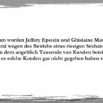 12 wichtige Fragen, die alle Amerikaner zu den schändlichen Versuchen stellen sollten, die Wahrheit über Jeffrey Epstein zu vertuschen – Michael Snyder