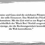 Die Vorlage für den Friedensrat – ESC