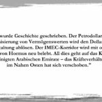 Bumm! Die Vereinigten Arabischen Emirate treten aus der OPEC aus: Das Ende des Petrodollars und der Aufstieg des IMEC – Patrick Wood
